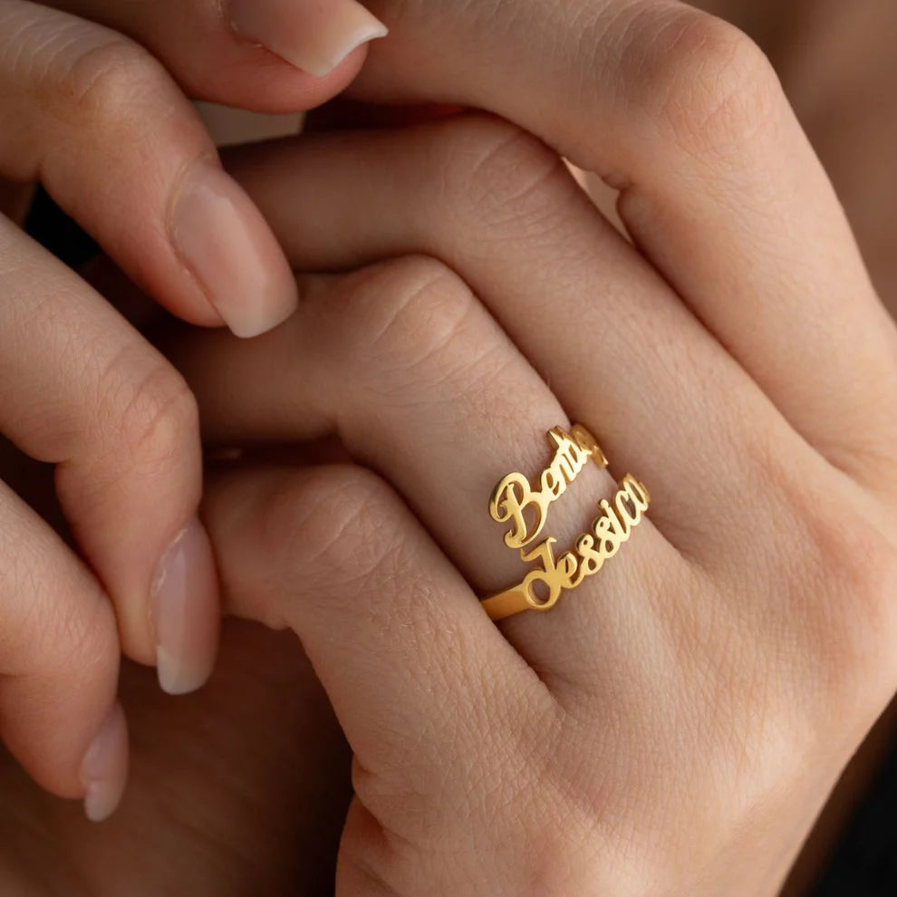 Order From Instagram - Name Ring