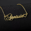 Customized Personalized Creative DIY Heart-Shaped Letter Name Necklace, Valentine's Day Gift, for Teenager