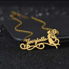 Custom Fantasy Necklace by Zahra and Co!